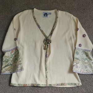 Like New! Vintage Storybook Knits Shaolin Butterfly Sweater